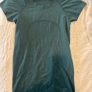 Teal Short Sleeve Athletic Shirt